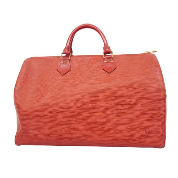 Louis Vuitton Epi Speedy 35 Handbag M42997 Castilian Red  Women's - Picture 1 of 10